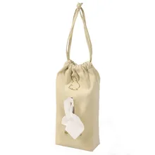 Милый медведь подвесной Тип пространство памяти хлопок туба для бумажных полотенец Крышка для офиса автомобиля