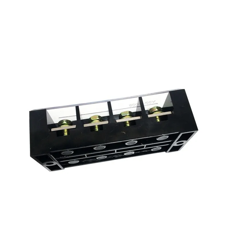 Клеммная колодка TBC-1004/TB-1004 фиксированный тип 100A 600 V 4 положения 0,5-25mm2 подключение электрической меди