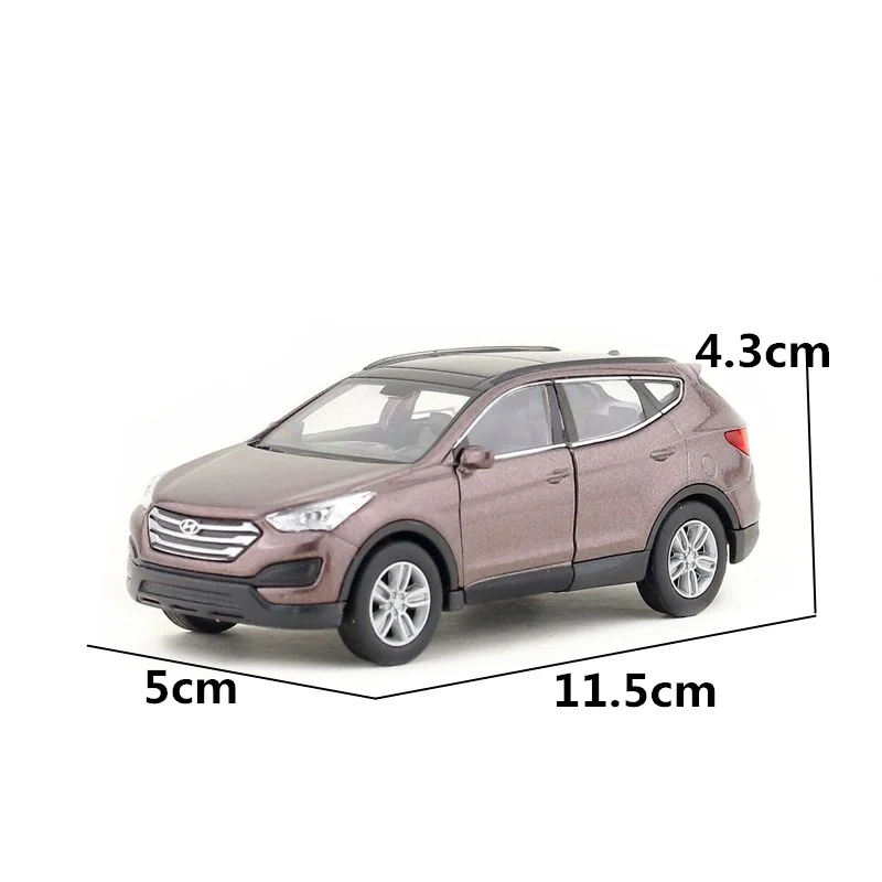 Welly литая металлическая модель/Масштаб 1:36/внедорожник Hyundai Santafe Спортивная