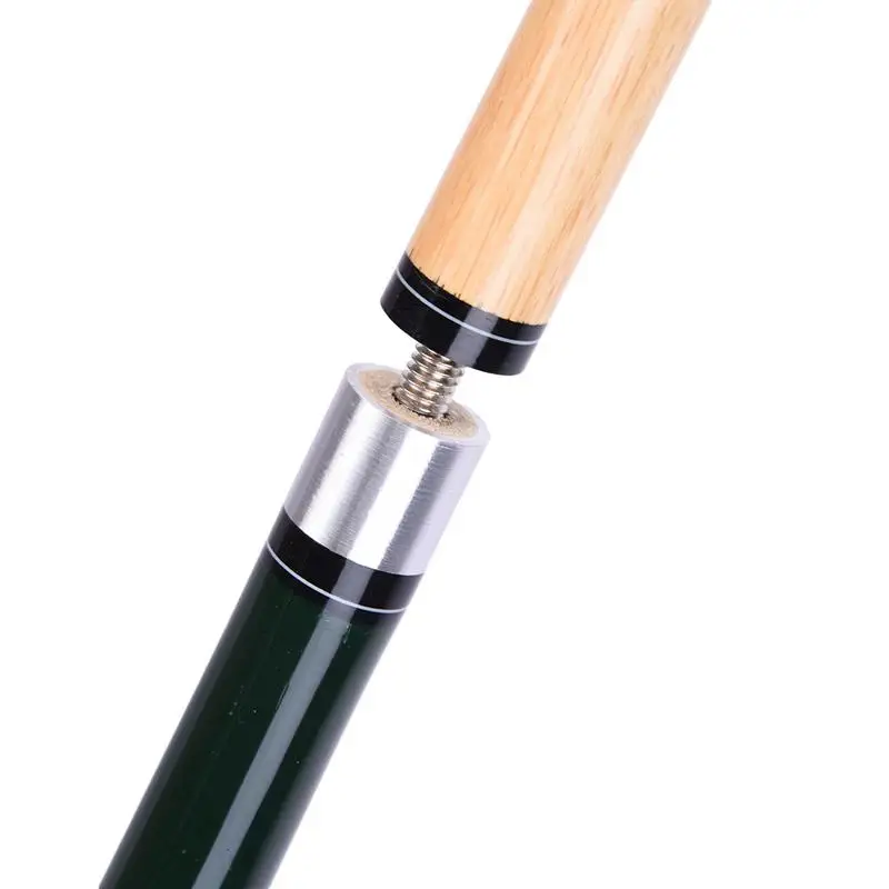 13MM Cue Tip  Green Hardwood Maple Billiard Pool Cue Stick snooker billar billard billiard cue cue stick tacos de sinuca