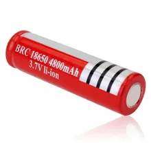 1 шт. 18650 батарея аккумуляторная батарея 3,7 в 18650 4800 мАч емкость литий-ионная аккумуляторная батарея для фонарика факел батарея подарок