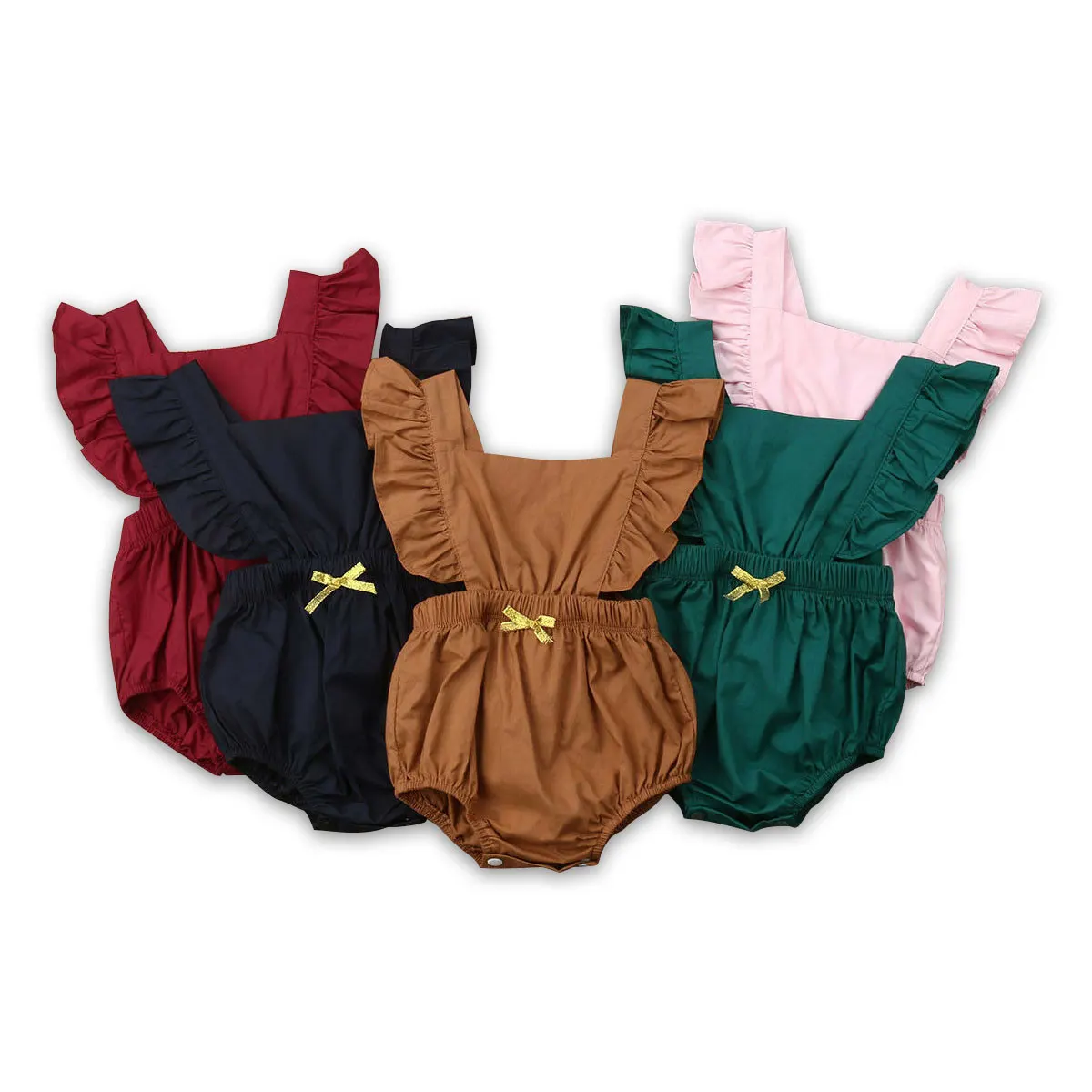 

Infant Newborn Baby Girls Clothing Ruffles Baby Girls Rompers Vintage Jumpsuit Sunsuit Playsuit Summer Baby Girl Costumes