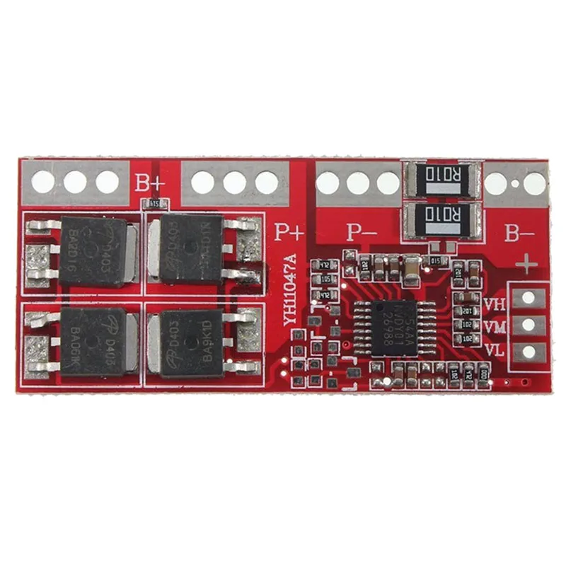 

4S Li-ion Lithium Battery 18650 Charger Protection Board 15A 14.4V 14.8V 16.8V