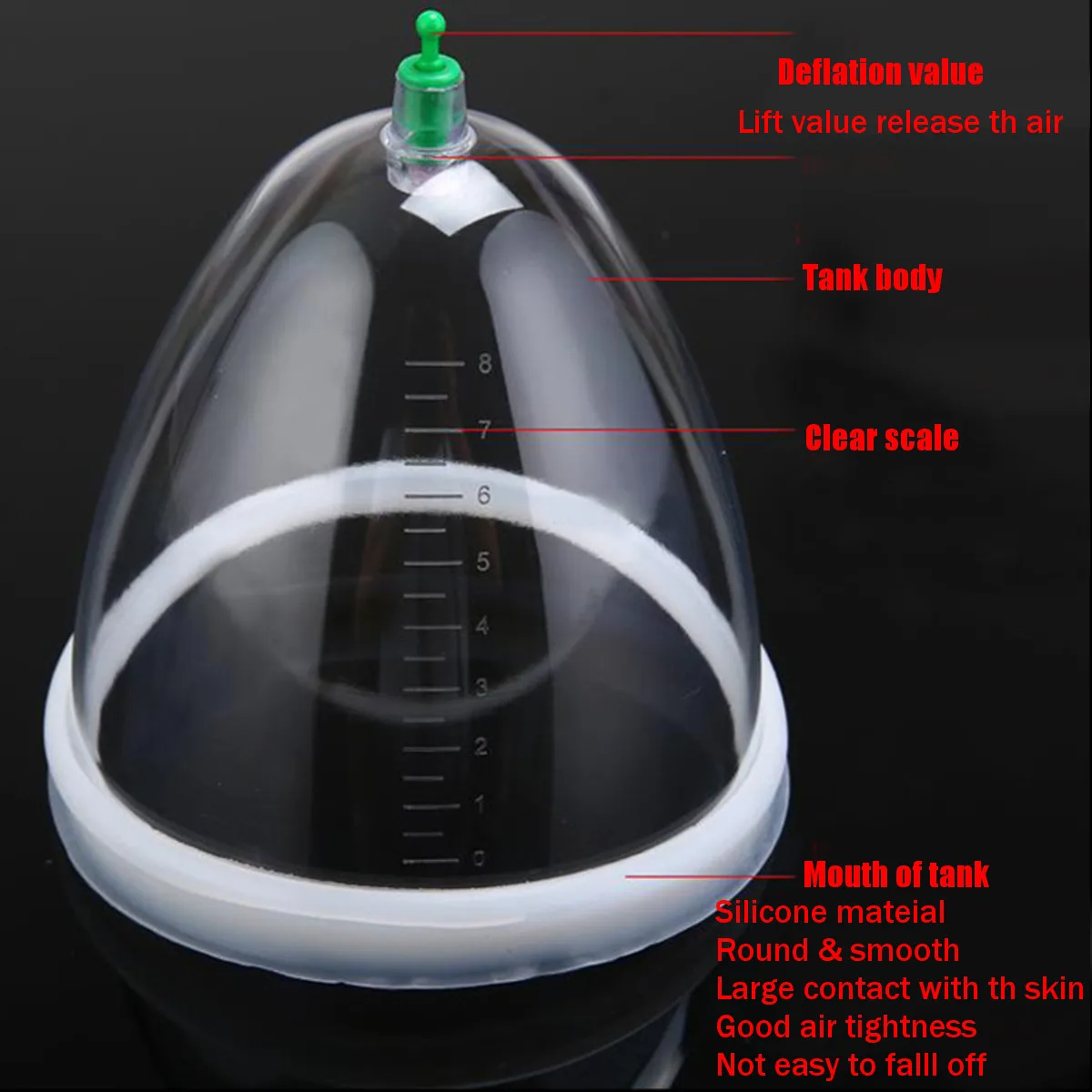  2019 Healthy Breast Buttocks Enhancement Pump Lifting Vacuum Suction Cupping Suction Therapy Device