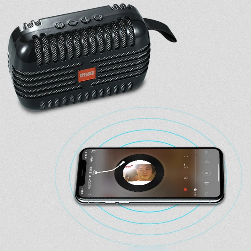 T18 Bluetooth динамик карта Usb флэш накопитель мини сабвуфер открытый Сувенирный