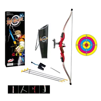 

Children Outdoor Shooting Sports Toy Kit Emulational Bow and Arrow Set for Kid