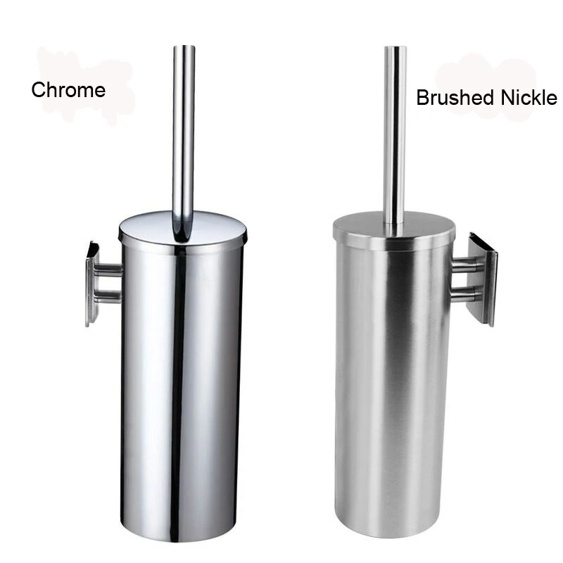 High Quality Stainless Steel Wall Mounted WC Toilet Brushin Toilet