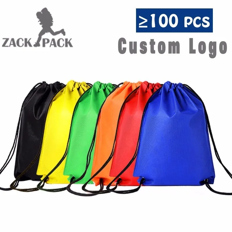 10pcs Sports Waterproof Drawstring Bags Custom Logo Pouch Backpack Pull Rope man Small Canvas Gym Sack Mochila Knapsack DB22 10pcs Sports Waterproof Drawstring Bags Custom Logo Pouch Backpack Pull Rope man Small Canvas Gym Sack Mochila Knapsack DB22