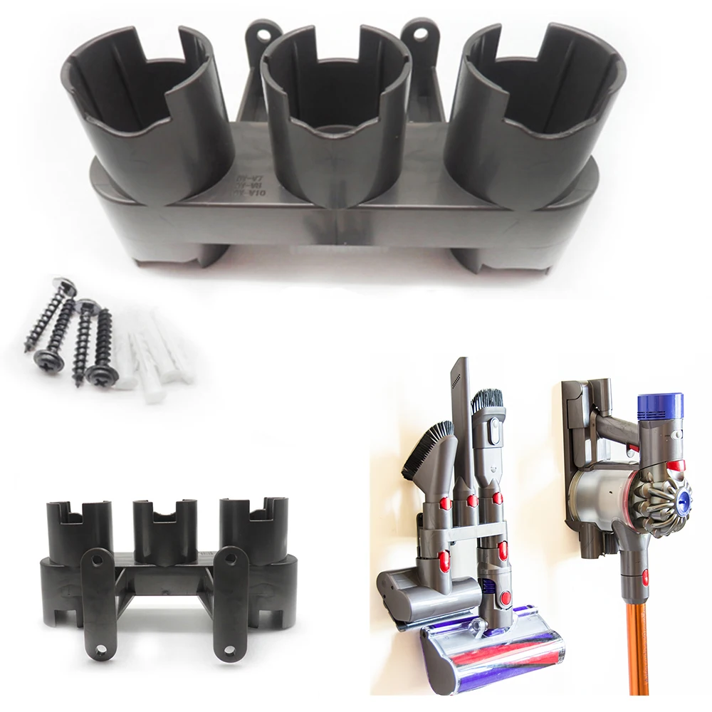 

1 Pcs for Dyson V7 V8 V10 Wall Mount Accessory Tool Vacuum Cleaner Parts Nozzle Base Accessories Attachment Storage Rack Holder