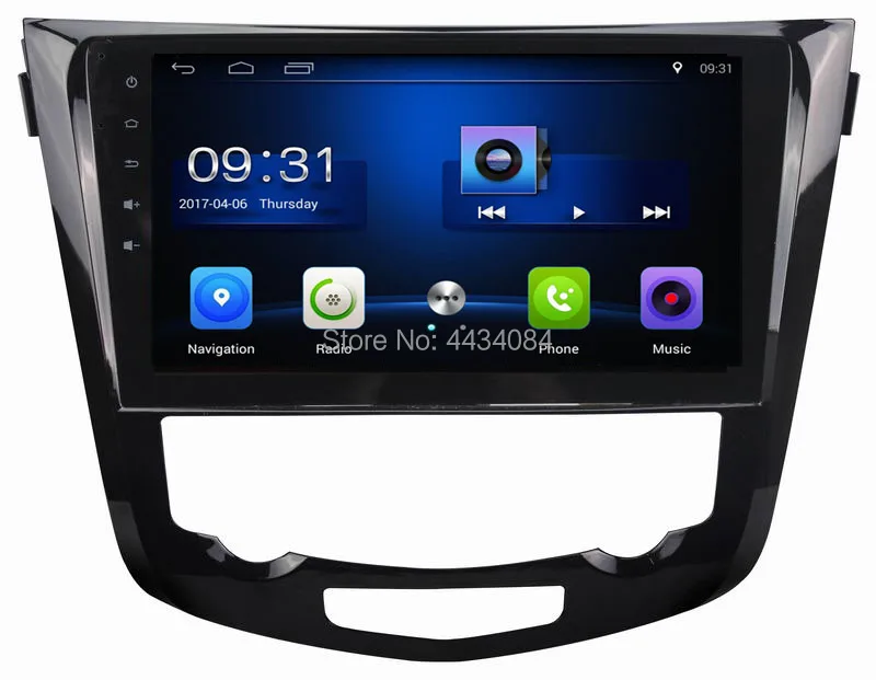 Ouchuangbo автомобильный аудио стерео gps android 8 1 для Nissan X Trail Qashqai 2014 2018 Поддержка USB SWC wifi
