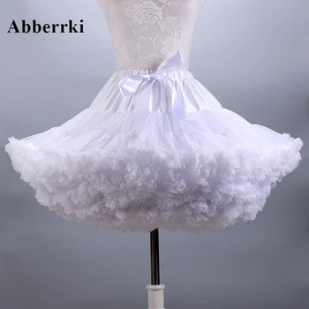 

Adult Tutu Skirt Mesh Super Ball Gown Loose European Women Lolita Petticoat Pleated Skirt Tulle Skirts Wedding Saia Bustle Jupe