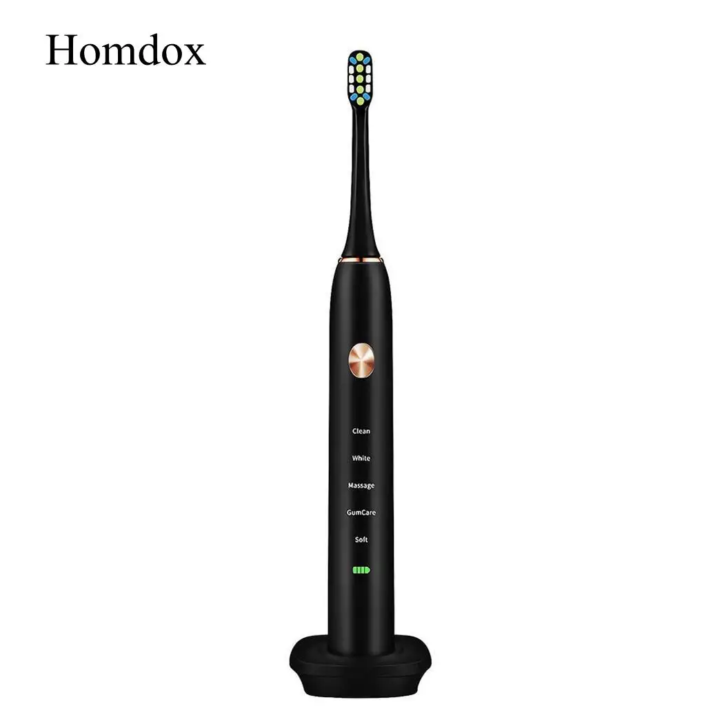 

Waterproof Optional for Care Dental Adult Electrical Dental Sonic Adult Automatic Toothbrush 5 Care Modes Toothbrush Electric