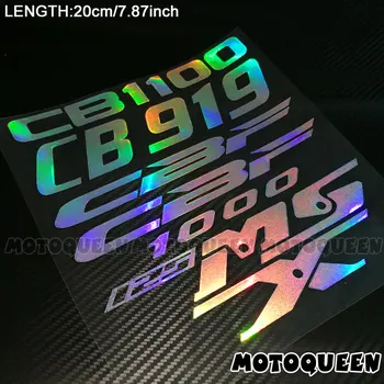 

Motorcycle Reflective Laser Helmet Tank Pad Fairing Stickers Decals for HONDA CB11000 CB1300 CBF 600 CBF1000 CB919 MSX125 CB500