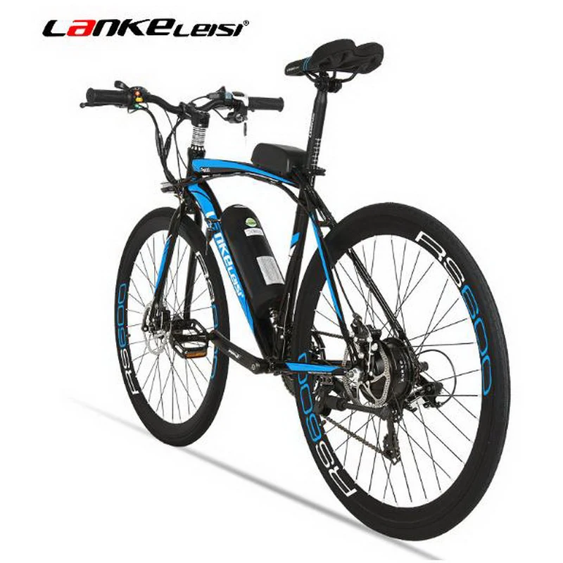 LANKELEISI 36 В литиевая батарея мощность Электрический велосипед Взрослый внедорожный Велосипед быстрый гоночный ebike Wite светодиодный светильник