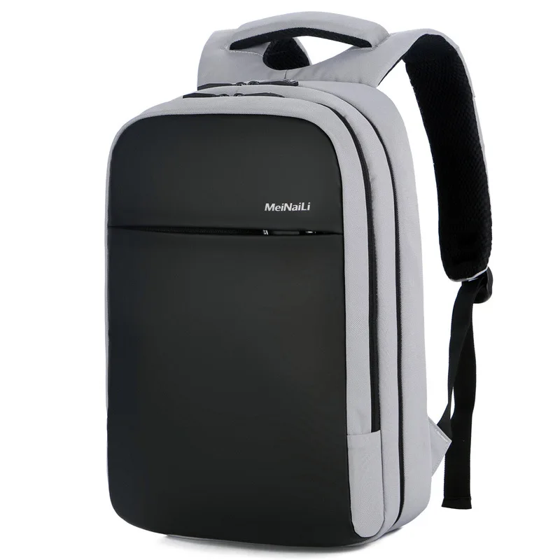 

Oxford Bagpack 2019 Business Men's Bag Trend Laptop Bag USB Smart Charging Waterproof Backpack Men's Zipper Casual Bag Mochila