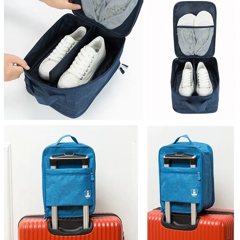 

Shoes Storage Bag for Travel Portable Waterproof Luggage Shoes Organizer Organizador De Sapato Bolsa Zapatos Viaje