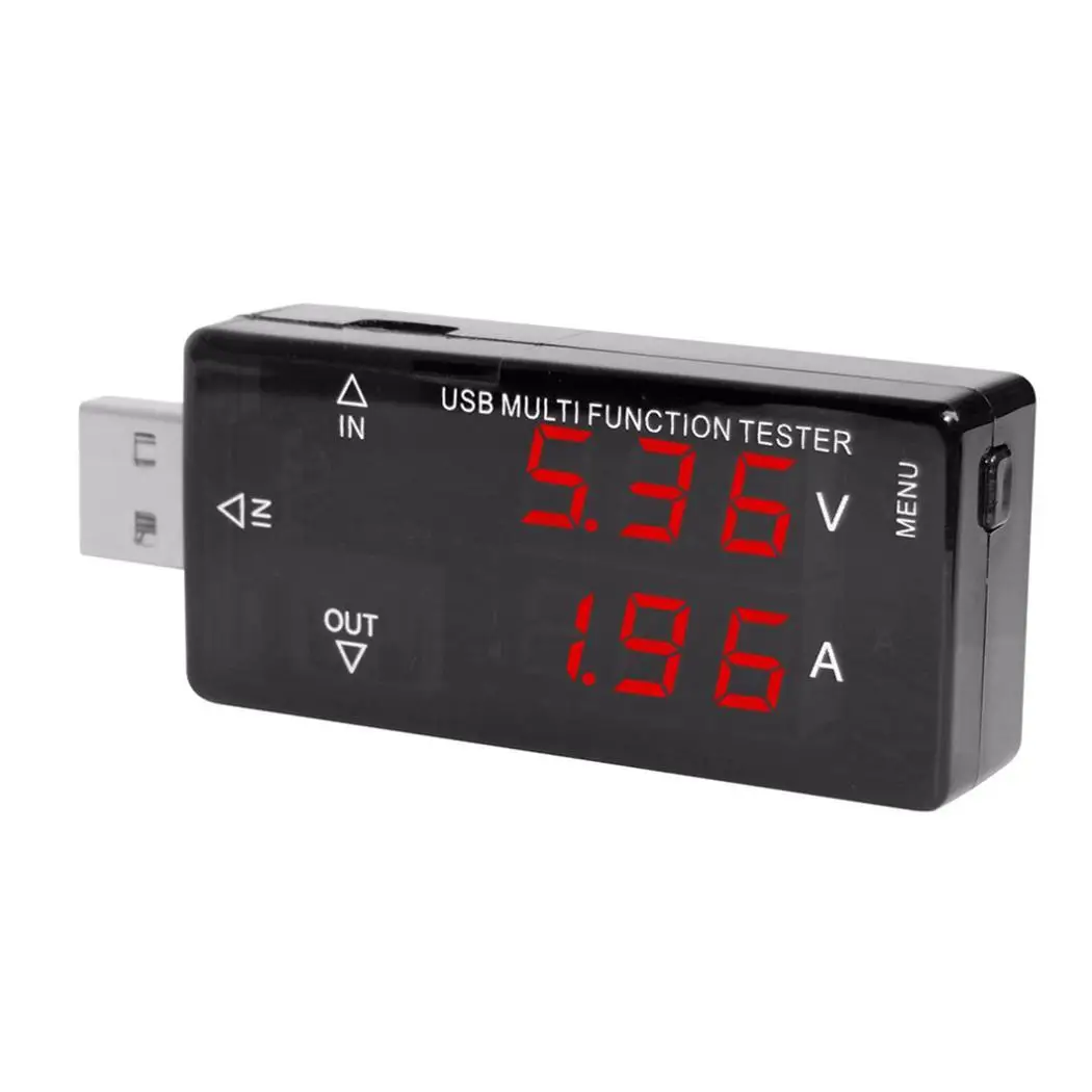 Current Power Charger USB Discharge 1 Current 0A Tester Voltage Display 99999 LCD Flow mAh 3A 0 Voltage Digital Yes Mini