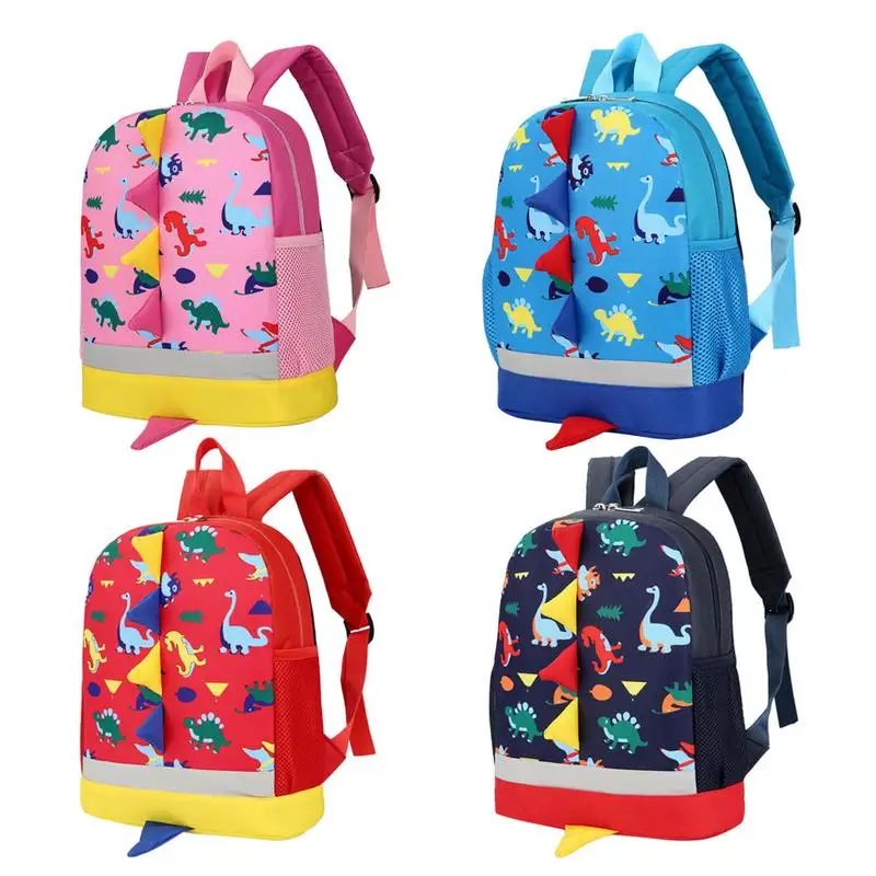 Детский рюкзак с динозавром для мальчиков и девочек, школьный рюкзак для детского сада, модные школьные сумки маленького класса, милый рюкзак для мальчиков