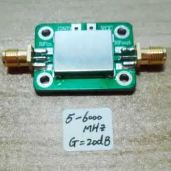 

LNA 5M---6GHz Gain:20dB Broadband RF amplifier FM HF VHF / UHF Ham Radio