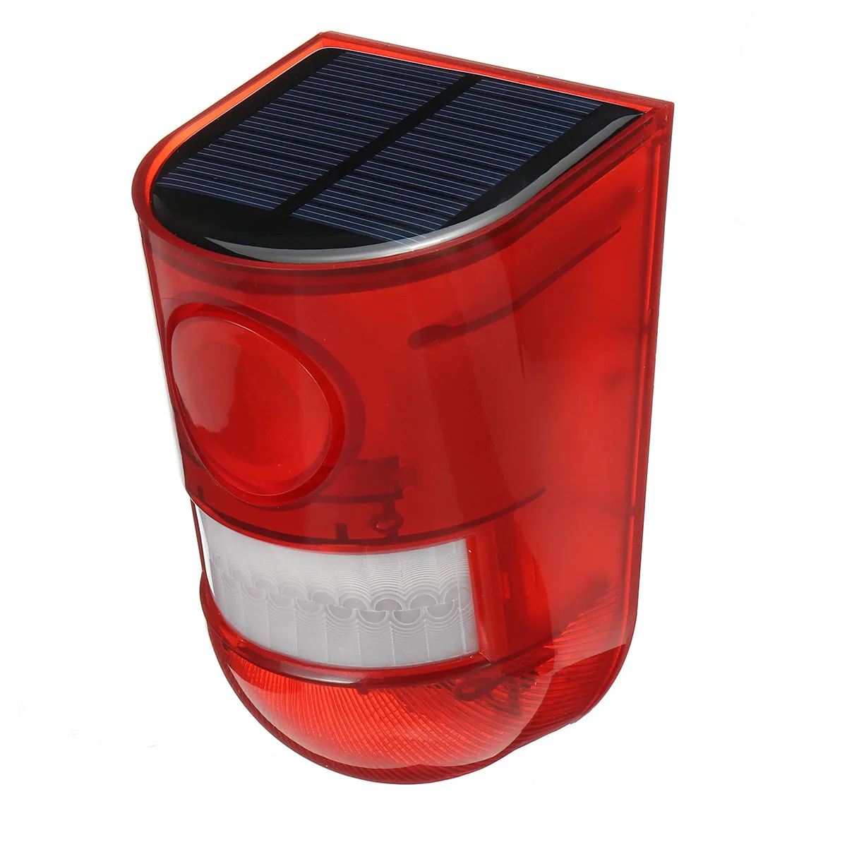 

New N911 Solar Alarm Light 110db 6 LED Solar Lamp Waterproof Solar Warning Lights Sound Alarm Lamps With Motion Sensor
