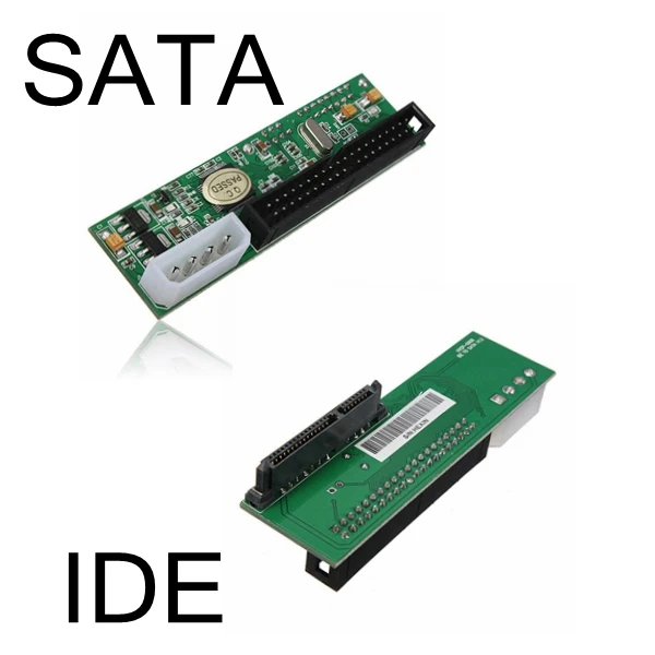 

Good Quality 2.5/3.5 Inch Hard Drive Serial SATA to ATA IDE PATA Card 40 Pin HDD CD DVD Converter Adapter