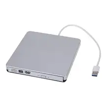 USB3.0 тонкий внешний CD DVD-RW DVD Писатель Привод для ПК Mac ноутбук