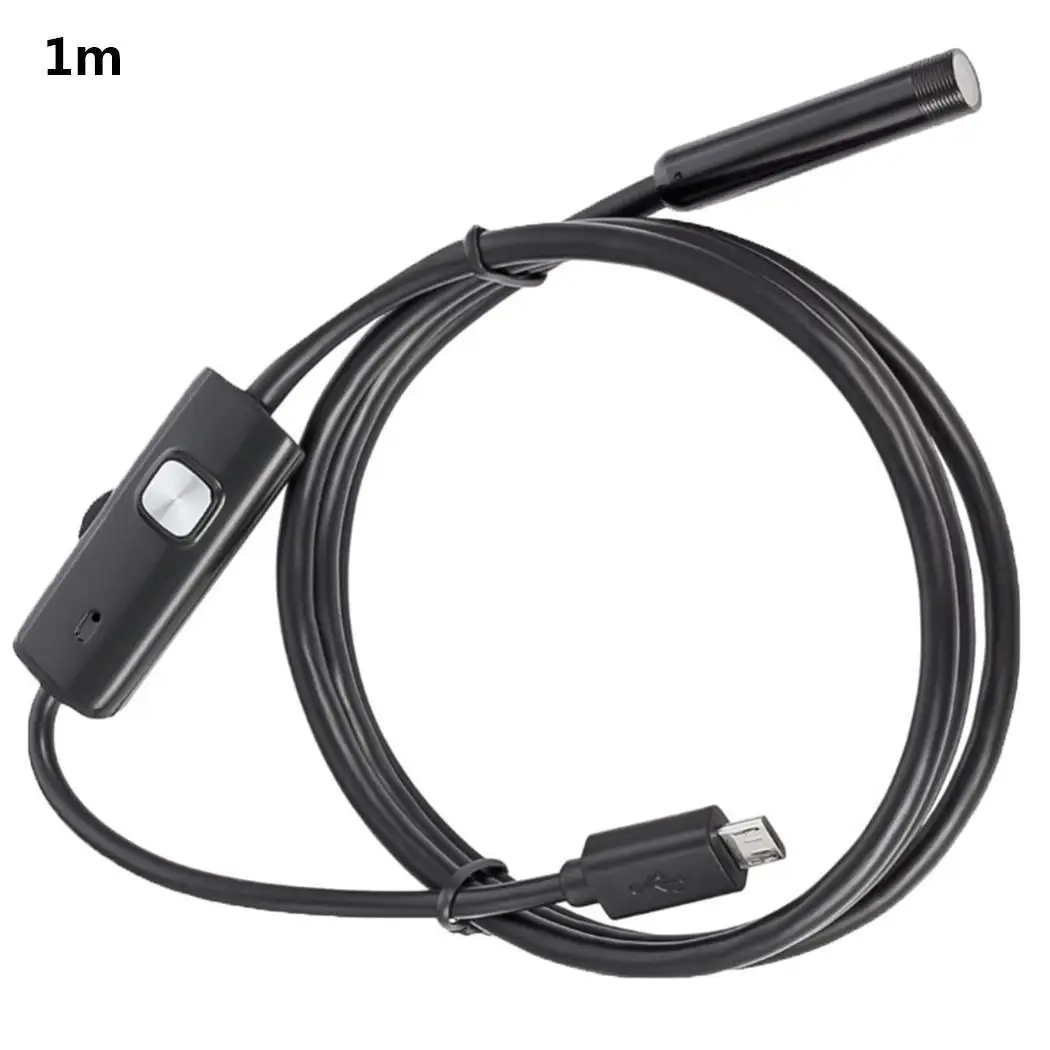 HD водонепроницаемый промышленный USB эндоскоп для Android проводной эндоскоп. 10 120