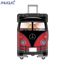 SNUGUG брендовый чемодан на колесиках от 19 до 32 дюймов, сумка для защиты от пыли, Дорожный чемодан, Эластичный Чемодан, защитный чехол для путешествий