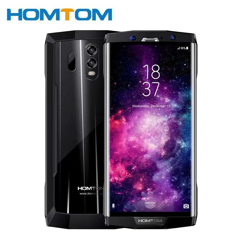 HOMTOM HT70 мобильный телефон 4 Гб 64 6'ཎ: 9 HD + дисплей Восьмиядерный 13MP передний 16MP 5MP