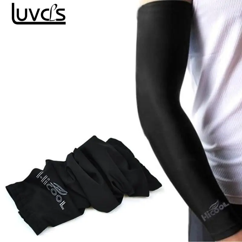 

LUVCLS 1pc Sunscreen Cuff Bike Cycling Arm Warmers Arm Sleeve Bicycle Cuff Sleeves Uv Sun Protection Arm Sun Block Sleeves