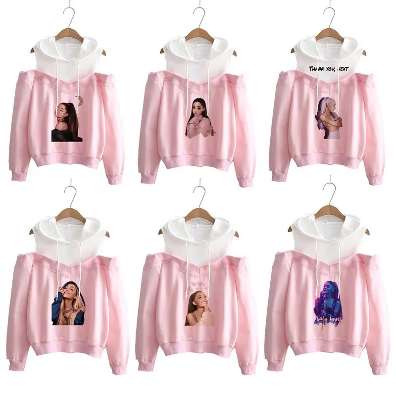  Ariana Grande Sweatshirt No Tears Left To Cry Hoodie Women Cartoon Print God Is A Woman Harajuku Sw