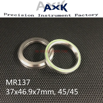 

2019 Direct Selling Sale Free Shipping 1pcs Abec3 1-3/8" 34.925mm Bicycle Headset Bearing Mr137 ( 37x46.9x7mm, 45/45) Repair