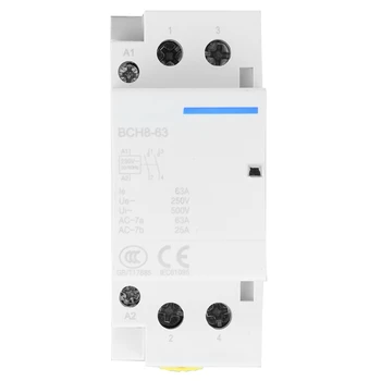 

contator 2P 63A 24V 220V/230V 50/60Hz Household AC Contactor DIN Rail Mount 2NO Electrical Equipment Wholesale