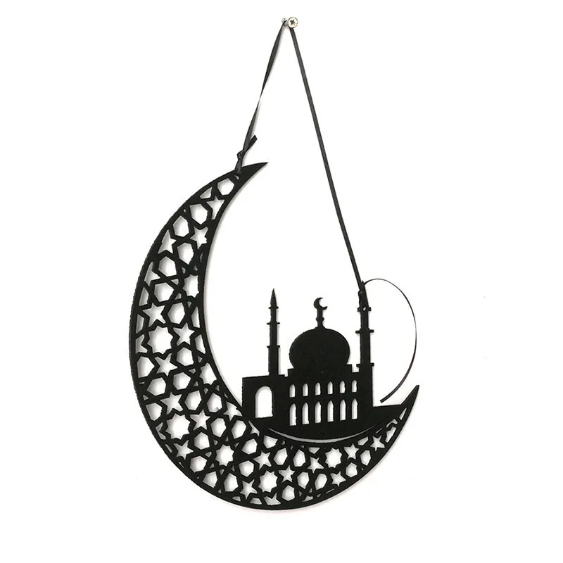 1 Набор DIY Eid кулон Рамадан нетканый материал для дома двери фестиваль украшения