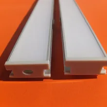 Новое поступление высокое качество 2500 мм X 19 мм X 8 мм 2,5 м/шт. 30 шт./лот светодиодный профиль с крышкой, заглушки, зажимы и фитинги