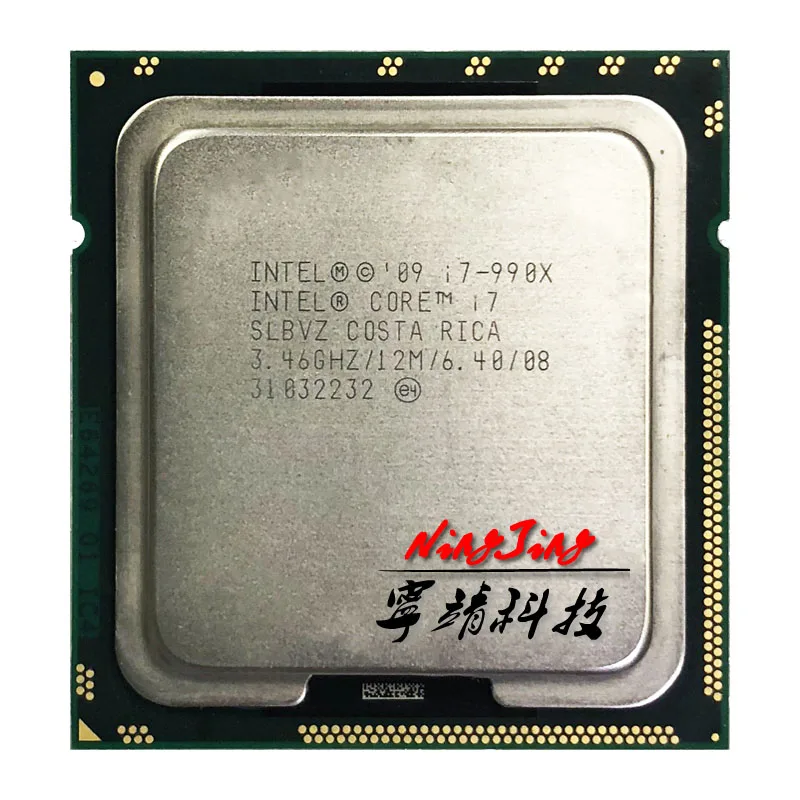 Процессор Intel Core i7-990X Extreme Edition i7 990x3,4 GHz шестиядерный ЦП 12M 130W LGA 1366