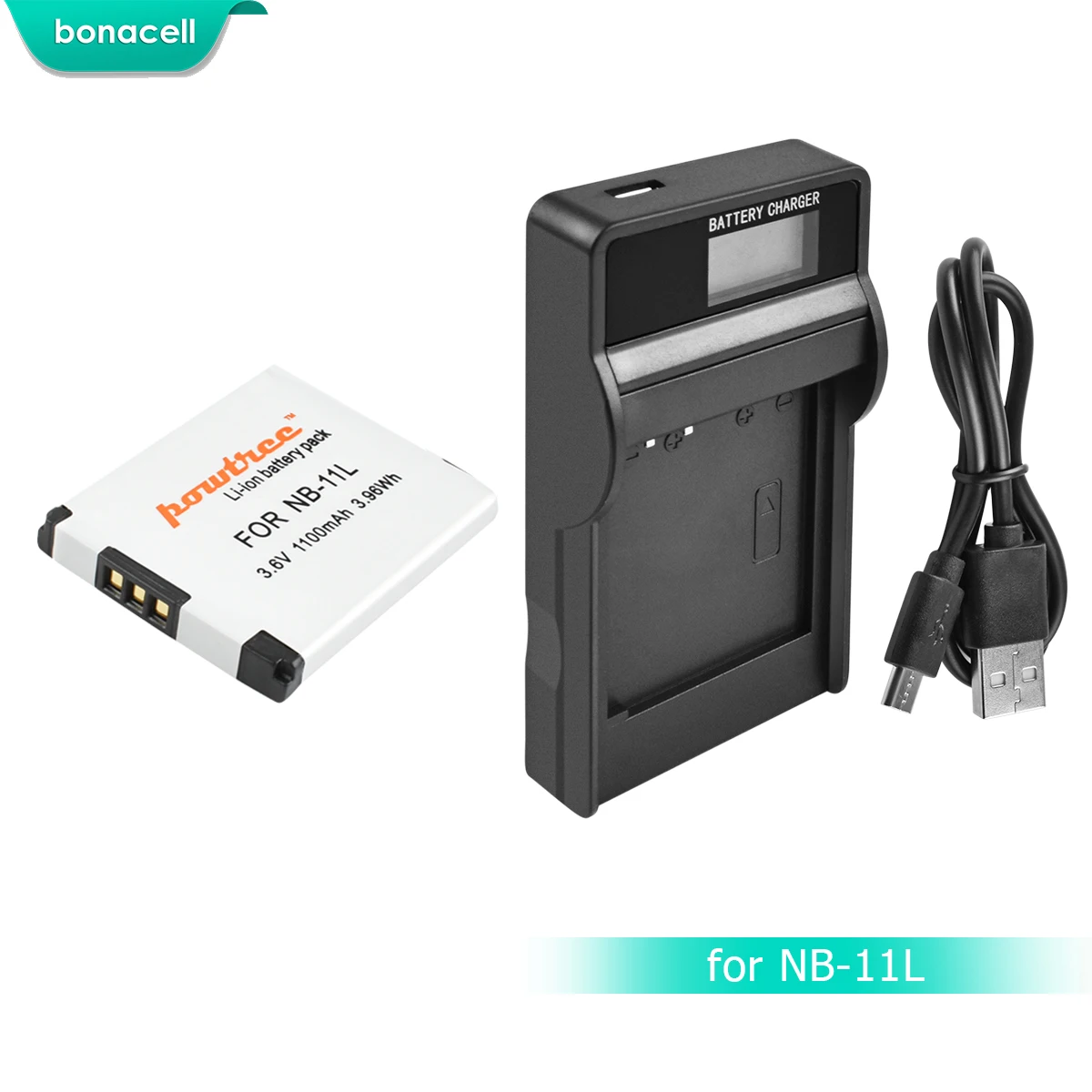Bonacell NB 11L NB11L аккумулятор + зарядное устройство для Canon PowerShot A2300 IS A2400 A2500 A2600 A3400 A3500