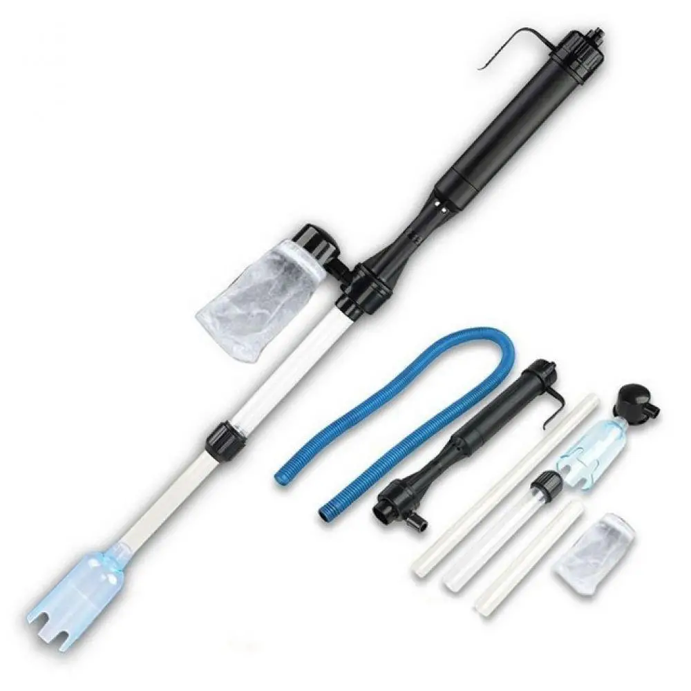 

Aquarium Battery Syphon Operated Fish Tank Vacuum Gravel Water Filter Clean Siphon Filter Cleaner Fish Tank Tools Aquarium