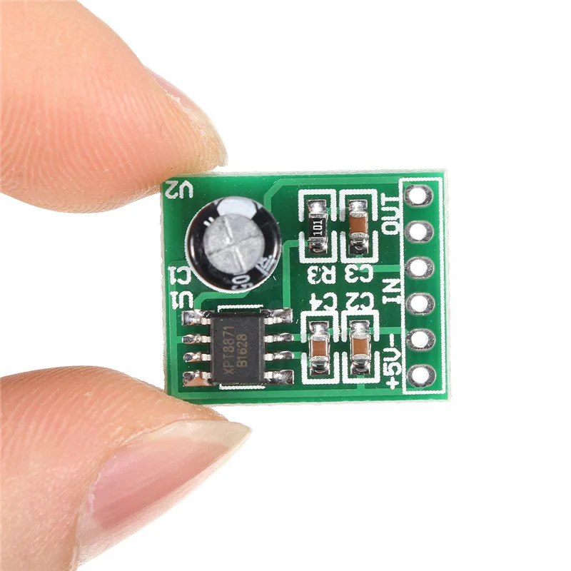

LEORY Mini 5V Class D Mono Channel Digital Audio Amplifier Board Module For USB Speaker Portable Speaker Chips