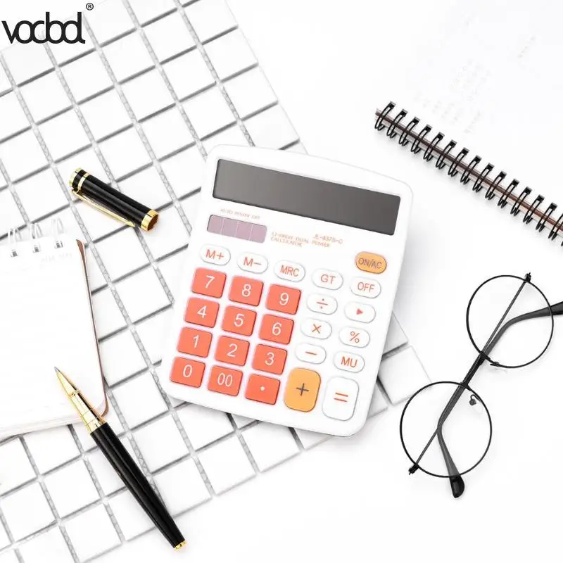 VODOOL المحمولة البلاستيك الملونة الشمسية 12 أرقام كبيرة عرض مكتب المزدوج الطاقة حاسبة زر كبير مكتب سطح المكتب لوازم VODOOL المحمولة البلاستيك الملونة الشمسية 12 أرقام كبيرة عرض مكتب المزدوج الطاقة حاسبة زر كبير مكتب سطح المكتب لوازم