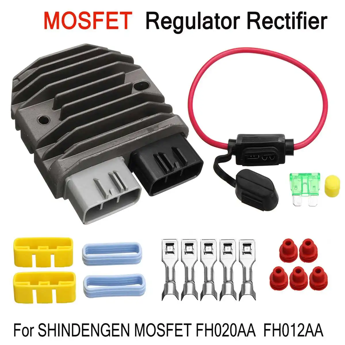 

Motorcycle Voltage Regulator Rectifier For Shindengen Mosfet FH012AA FH020AA Replacement Part Voltage Rectifier