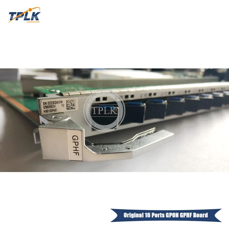 

100% brand new GPHF C++ service board 16 Ports 1GE GPON Board H901GPHF with 16 Gigabit SFP,For huawei MA5800-X7/X15/X17 OLT