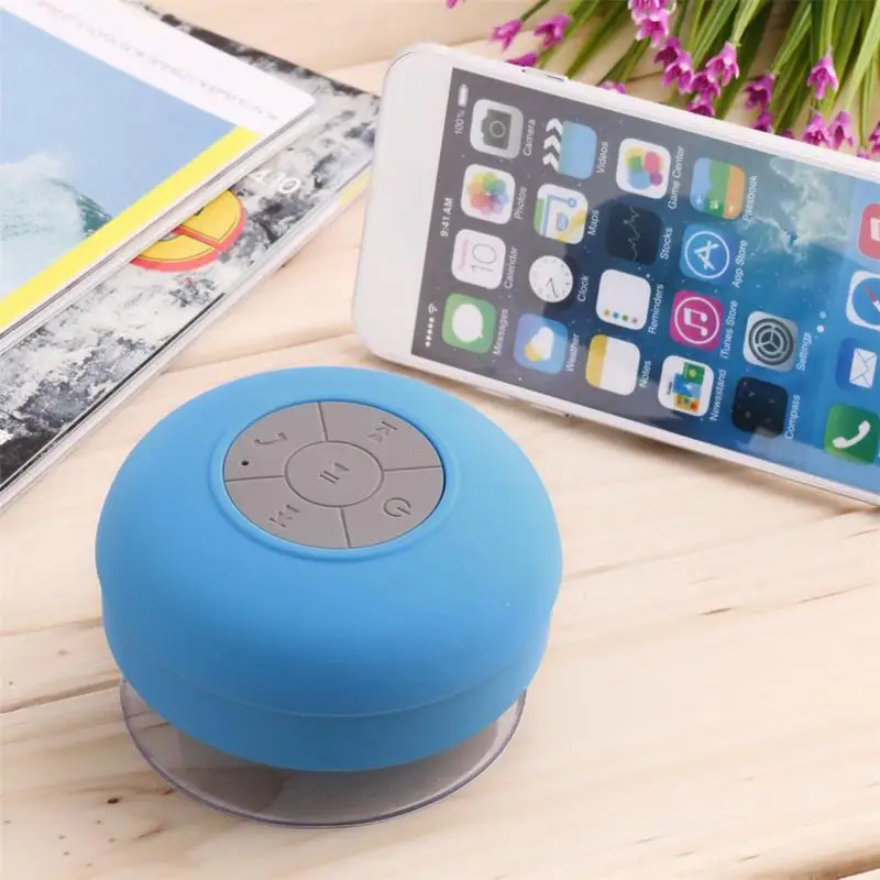 Bluetooth беспроводной динамик водонепроницаемый силиконовый Hands free Микрофон