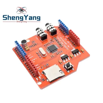 

VS1053 VS1053B Stereo Audio MP3 Player Shield Record Decode Development Board Module With TF Card Slot For Arduino UNO R3