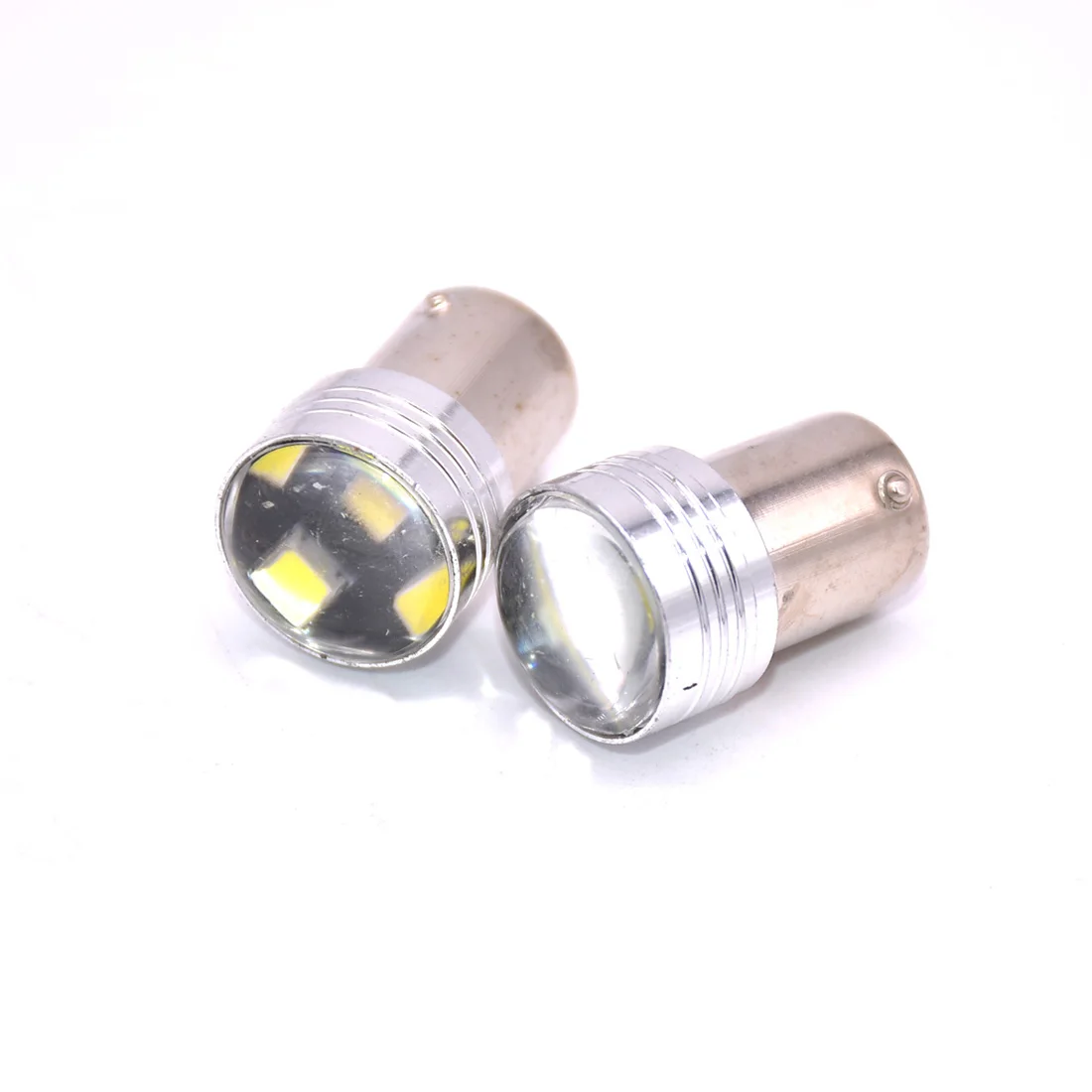 2X1156 BA15S P21W 6 LED 2835 COB SMD Автомобильная Лампа заднего поворота белая 12В | Автомобили и