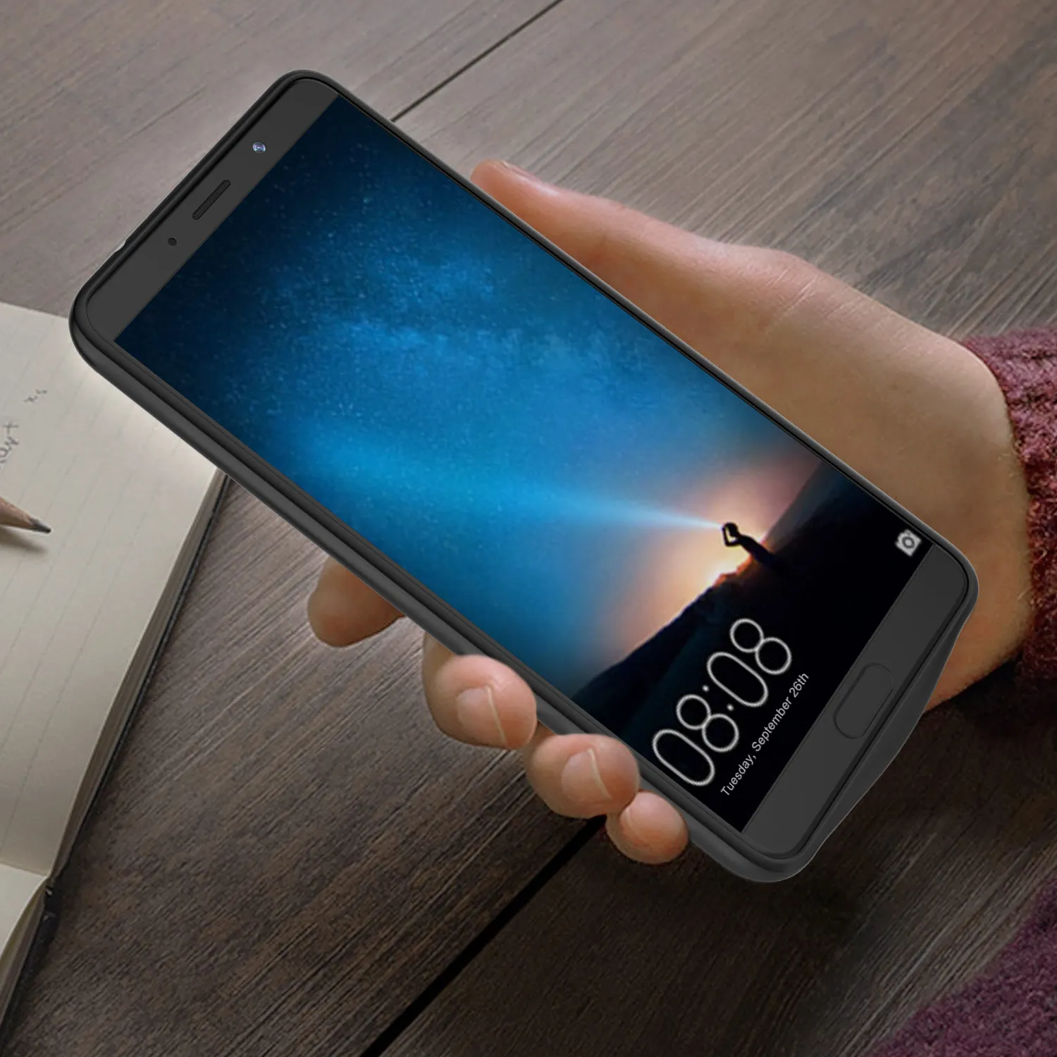 6000 мАч запасные аккумуляторы для телефонов зарядное устройство чехол huawei mate 10