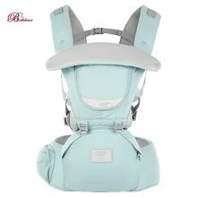 Bethbear Beth медведь 3 в 1 Hipseat эргономичный Baby Carrier 0-36 месяцев пряжкой удобные детские сетки Обёрточная бумага для слинг-рюкзак