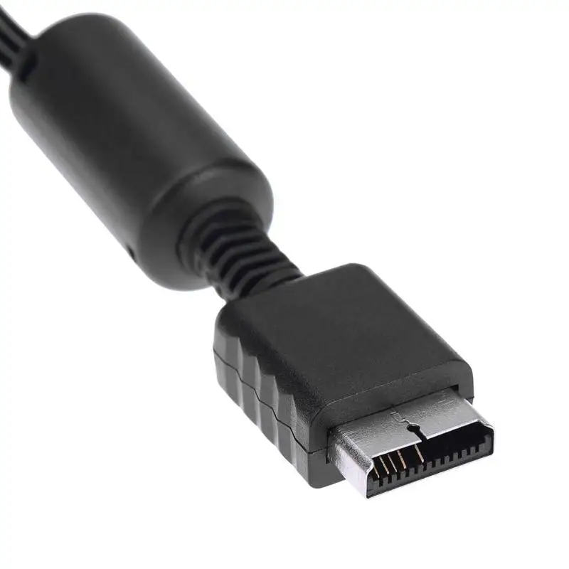 Игровой аудиокабель ALLOYSEED 1 8 м AV кабель для 3 RCA A/V ТВ адаптера провод Sony PlayStation 2 PS2 PS3