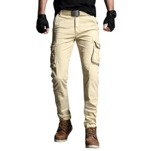 Военные мульти-карманные тактические общие спортивные штаны Свободные повседневные мужские штаны размера плюс модные длинные штаны для кемпинга альпинизма