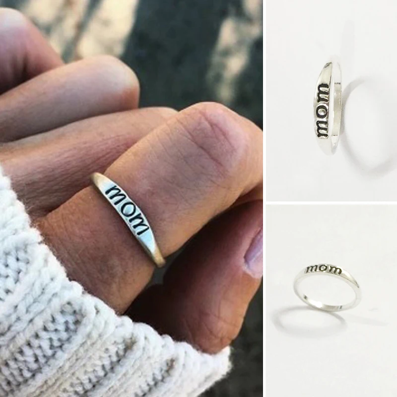 

HOT Ring LOVE mothers gift Jewelry Birthday Gift Beautiful Ring Prevalent Women's Fashion Fashion Festival Mom Gifts